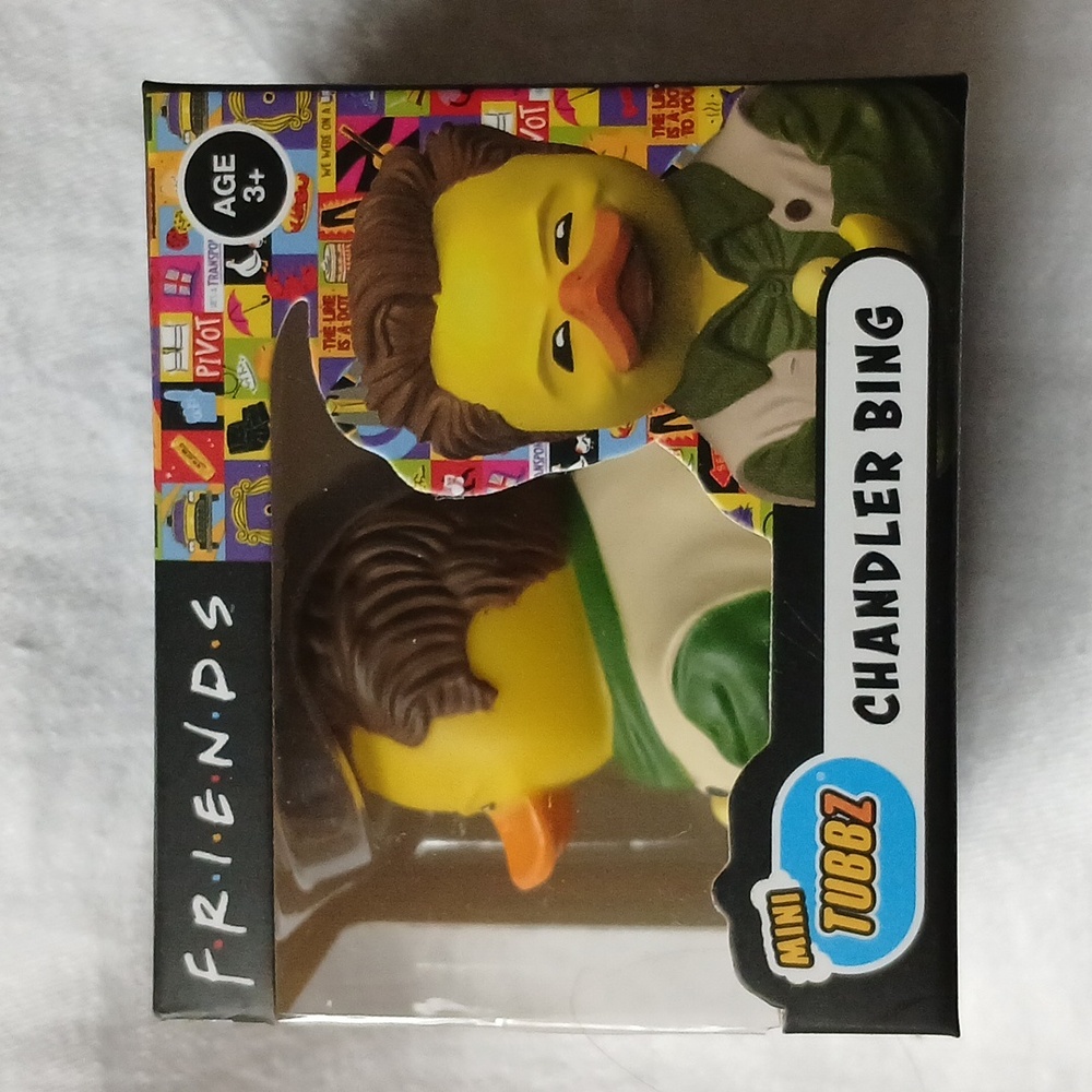 Mini Tubbz Cosplaying Duck FRIENDS Chandler Bing NEW